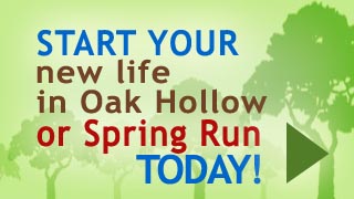 Start your new life in Oak Hollow today!